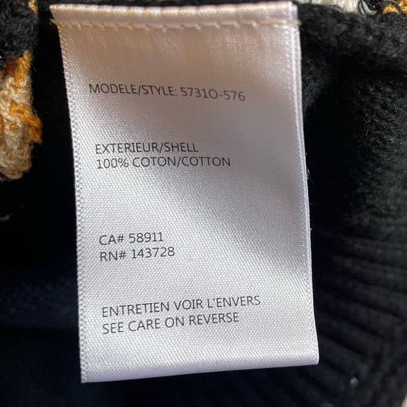 TRIBAL JEANS- Crochet Halter Sweater Tank, size small - Picture 5 of 5